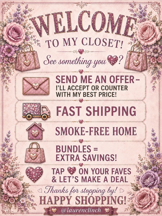Other - 🌸Welcome to @laurenclinch’s Closet | Please Read 🌸